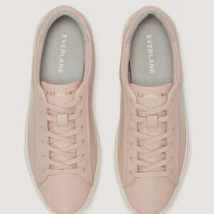 Everlane The Day Sneaker | Pale Pink | Size 10 | Minimalist Leather Casual